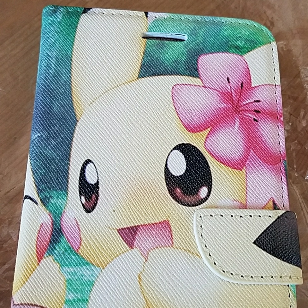 *** SOLD*** New Pikachu Iphone 6 Plus Wallet Case - Picture 7 of 8